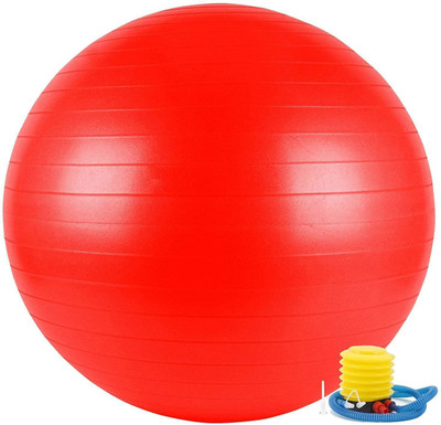 AVMART Yoga Ball with Foot Pump,Anti-Burst, for Balance and Stability Gym Ball(With Pump) Gym Ball(With Pump)