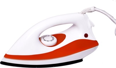 Vishpire Regular Dry Iron 750 W Dry Iron(Orange, White)