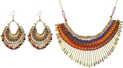 PRASUB Alloy Multicolor Jewellery Set(Pack of 1)