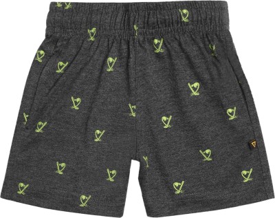 PROTEENS Short For Boys Casual Printed Pure Cotton(Multicolor, Pack of 1)