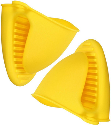 Epyz Yellow Silicon Kitchen Linen Set(Pack of 2)
