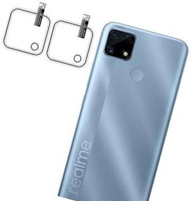 DAFFIN Back Camera Lens Glass Protector for realme c25(Pack of: 2)