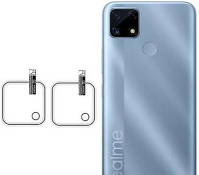 DAFFIN Back Camera Lens Glass Protector for realme c25(Pack of: 2)