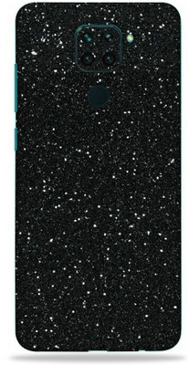 OggyBaba redmi note 9, redmi note9 Mobile Skin(Coal Black Glitter)