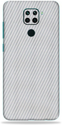 OggyBaba redmi note 9, redmi note9 Mobile Skin(3D Silver Carbon Fibre)