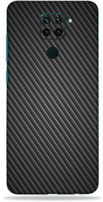 OggyBaba redmi note 9, redmi note9 Mobile Skin(3D Charcoal Black Carbon Fibre)