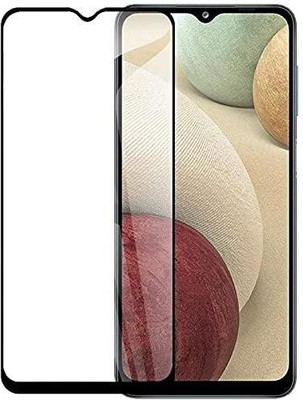 GLOBALCASE Edge To Edge Tempered Glass for SAMSUNG GALAXY F12(Pack of 1)