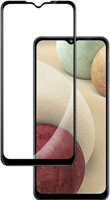 GLOBALCASE Edge To Edge Tempered Glass for SAMSUNG GALAXY F12(Pack of 1)