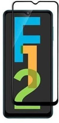 Caseline Edge To Edge Tempered Glass for Samsung Galaxy F12(Pack of 1)