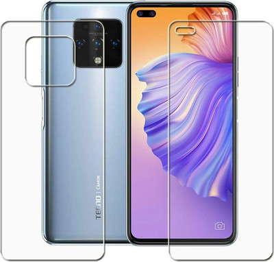 DOWRVIN Front and Back Tempered Glass for TECNO CAMON 16 PREMIER(Pack of 1)