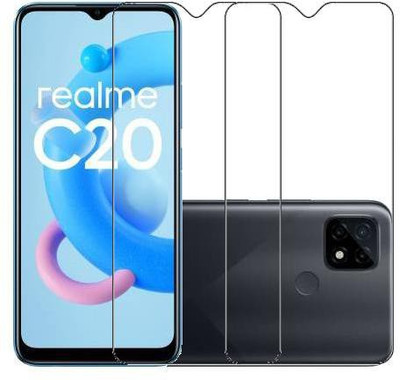 MaxR Tempered Glass Guard for REALME C20 REALME C21 REALME C25Pack of 298(Pack of 2)