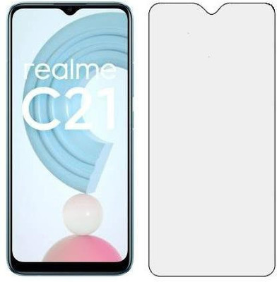 HOBBYTRONICS Tempered Glass Guard for REALME C20, REALME C21, REALME C25S, REALME C25 (Matte Transparent)(Pack of 1)
