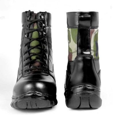 CURBS LEATHER COMBAT ARMY BOOT SHOES FOR MEN / ARMY /COMBAT BOOTS /DMS SHOES Boots For Men(Multicolor)