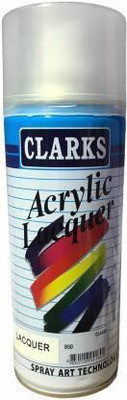 Clarks Clear Spray Paint 400 ml(Pack of 1)