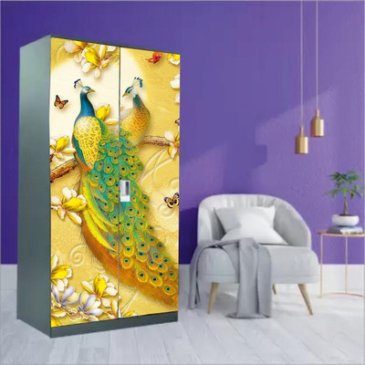 AY FASHION 121.92 cm Self Adhesive Decorative Self Adhesive Wallpaper Wall Sticker for Almirah/Wardrobe_AST_01 Self Adhesive Sticker(Pack of 1)
