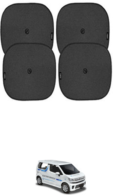 APICAL Side Window Sun Shade For Maruti Suzuki Universal For Car(Black)