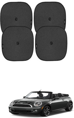 APICAL Side Window Sun Shade For Mini Cooper Universal For Car(Black)