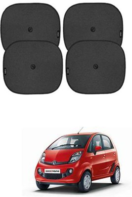 APICAL Side Window Sun Shade For Tata Nano Genx(Black)