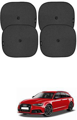 APICAL Side Window Sun Shade For Audi Universal For Car(Black)