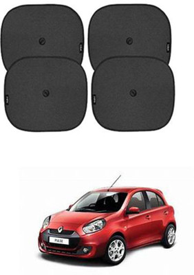 APICAL Side Window Sun Shade For Renault Pulse(Black)