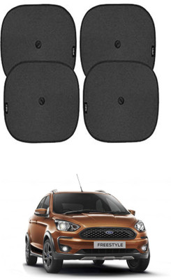 APICAL Side Window Sun Shade For Ford Universal For Car(Black)