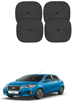 APICAL Side Window Sun Shade For Datsun Go+(Black)