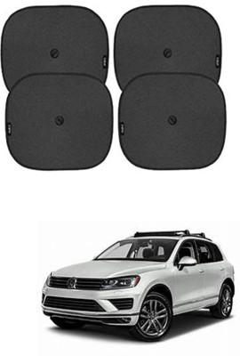 APICAL Side Window Sun Shade For Volkswagen Touareg(Black)