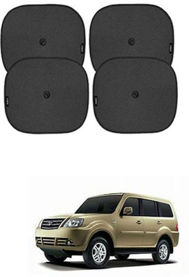 APICAL Side Window Sun Shade For Tata Sumo Grande(Black)