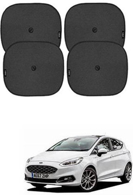 APICAL Side Window Sun Shade For Ford Fiesta(Black)