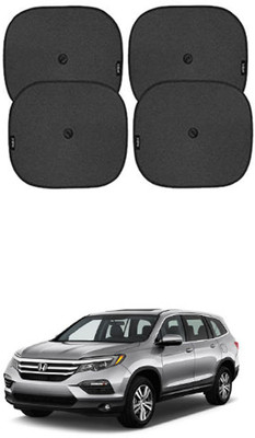 APICAL Side Window Sun Shade For Honda Universal For Car(Black)