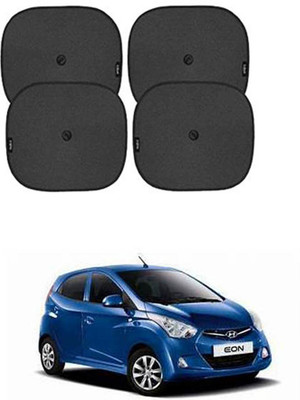 APICAL Side Window Sun Shade For Hyundai Eon(Black)
