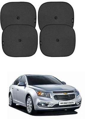 APICAL Side Window Sun Shade For Chevrolet Cruze(Black)
