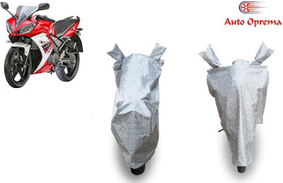 Auto Oprema Waterproof Two Wheeler Cover for Universal For Bike(Silver)