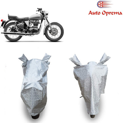 Auto Oprema Waterproof Two Wheeler Cover for Universal For Bike(Silver)