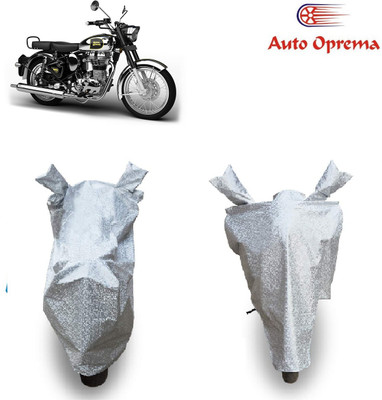 Auto Oprema Waterproof Two Wheeler Cover for Universal For Bike(Silver)