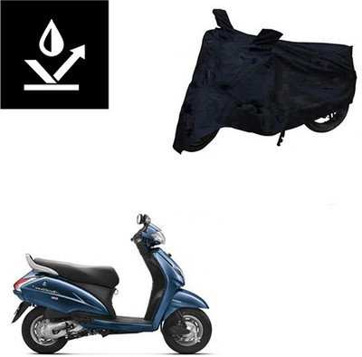 Feel heaven Two Wheeler Cover for Honda(Activa 3G, Black)