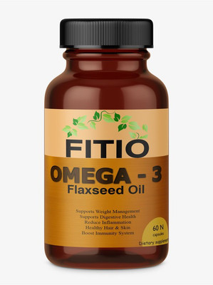 FITIO Flaxseed Extract Capsules Omega 369 Pro(60 No)