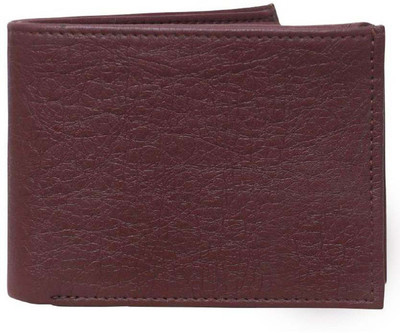 IBEX Men Brown Artificial Leather Wallet(5 Card Slots)