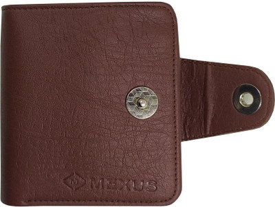 MEXUS Men Brown Artificial Leather Wallet(8 Card Slots)
