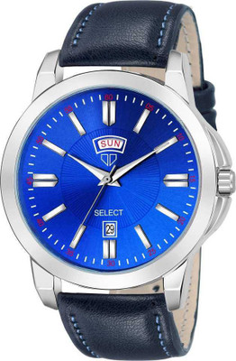 Laurels Select SW-MC-030307 SW-MC-030307 Day & Date Function Analog Watch  - For Men