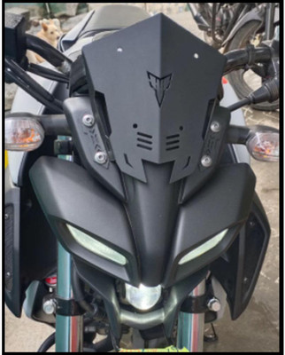Sms traders Metal Windshield For MT15 Bike Fairing Kit