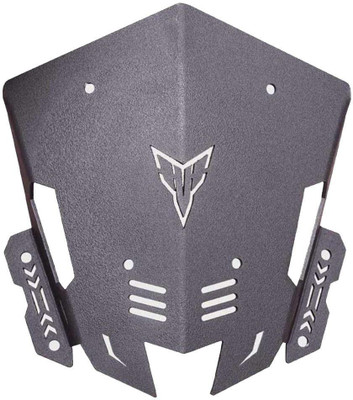 Sms traders Yamha MT Metal Windshield Bike Headlight Visor