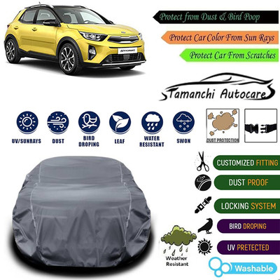 Tamanchi Autocare Car Cover For Kia Stonic(Grey)