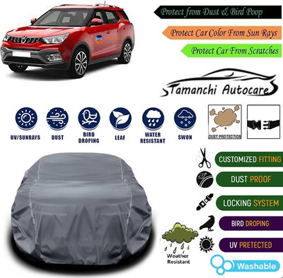 Tamanchi Autocare Car Cover For Mahindra Universal For Car(Grey)