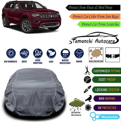 Tamanchi Autocare Car Cover For Jeep Grand Cherokee(Grey)