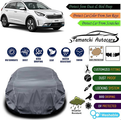 Tamanchi Autocare Car Cover For Kia Universal For Car(Grey)