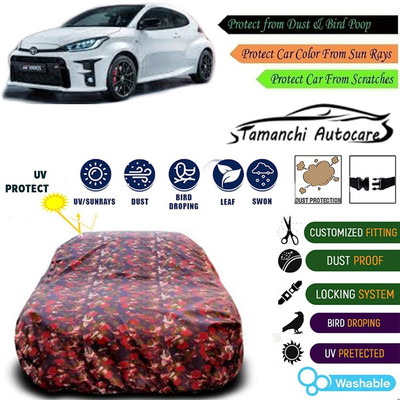 Tamanchi Autocare Car Cover For Toyota Universal For Car(Multicolor)