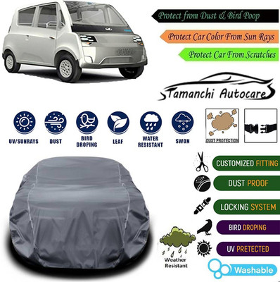 Tamanchi Autocare Car Cover For Mahindra Universal For Car(Grey)