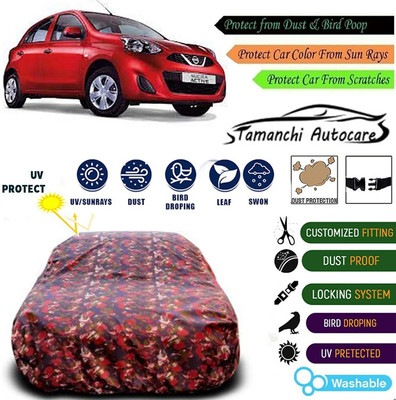 Tamanchi Autocare Car Cover For Nissan Micra Active(Multicolor)