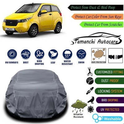 Tamanchi Autocare Car Cover For Mahindra e2o(Grey)